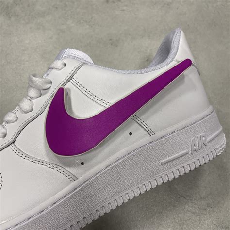 nike swoosh velcro patch for air force 1